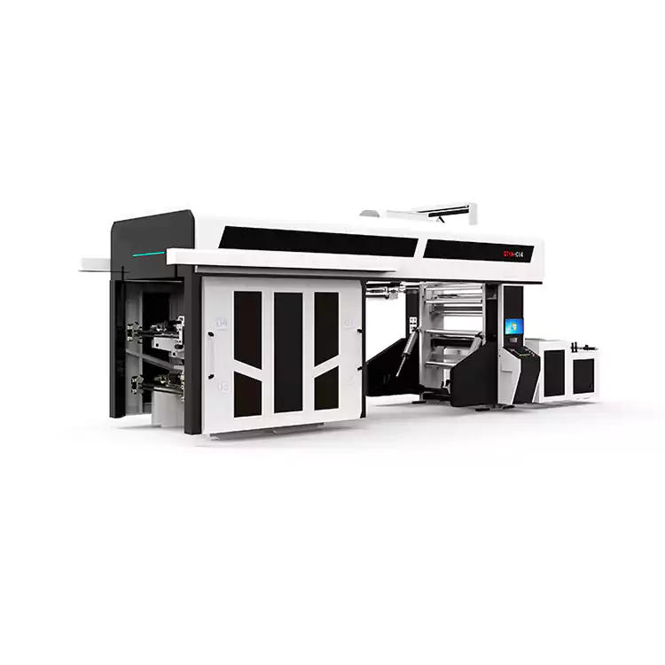 4-8 நிறங்கள் Flexographic Ci பிளாஸ்டிக் Flexo பிரிண்டிங் மெஷின்