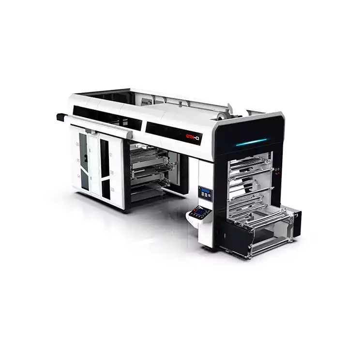 சென்ட்ரல் டிரம் ஃப்ளெக்ஸோகிராஃபிக் 6 கலர் பிளாஸ்டிக் ஃப்ளெக்ஸோ பிரிண்டிங் மெஷினரி