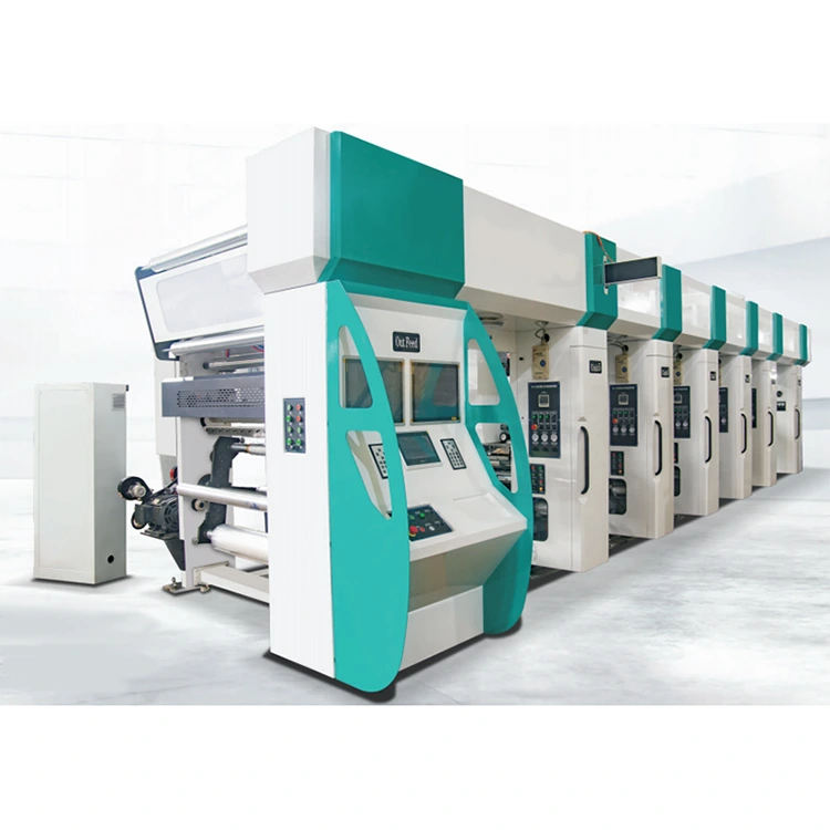 கணினிமயமாக்கப்பட்ட தானியங்கி ரோட்டோகிராவூர் பிரிண்டிங் மெஷின் மூன்று வெக்டர் மோட்டார்